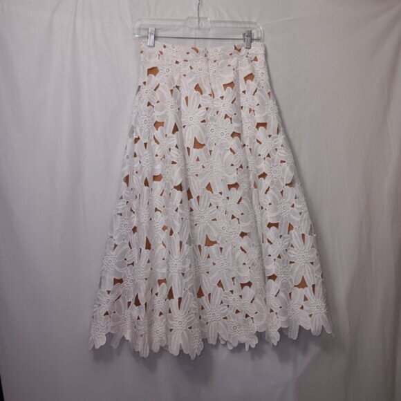 MICHAEL MICHAEL KORS FLORAL PRINT SKIRT - Picture 10 of 14